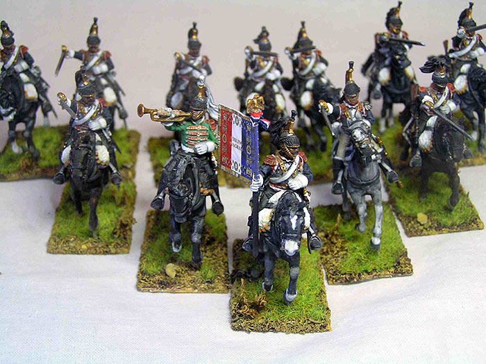 Figures: Cuirassiers. France, 1815, photo #3