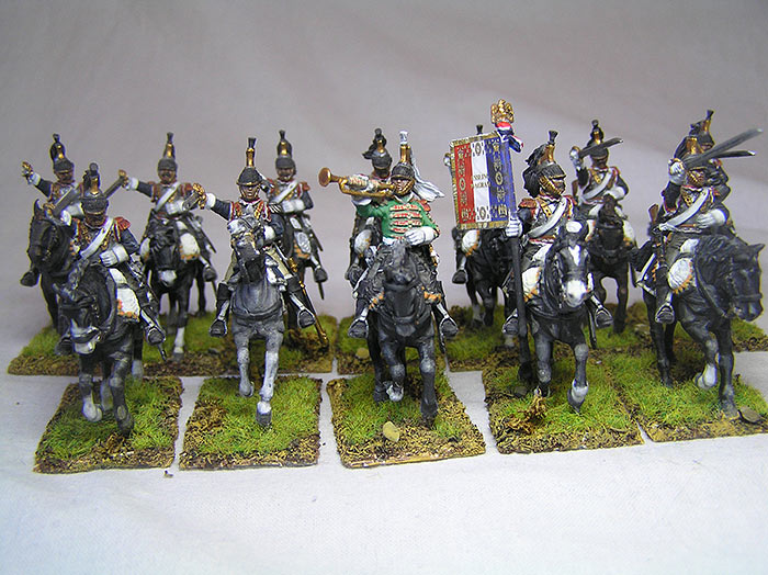 Figures: Cuirassiers. France, 1815, photo #4