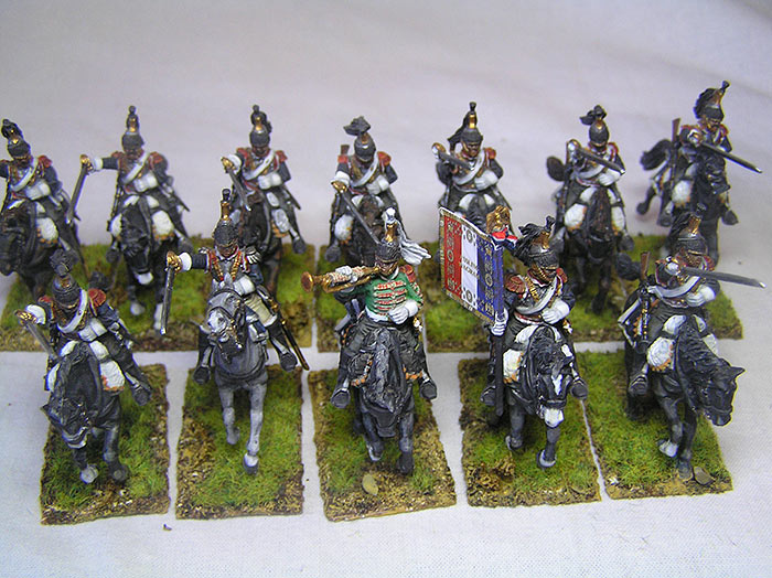 Figures: Cuirassiers. France, 1815, photo #5