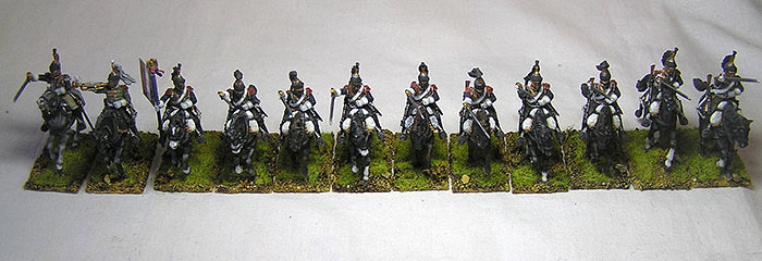 Figures: Cuirassiers. France, 1815, photo #7