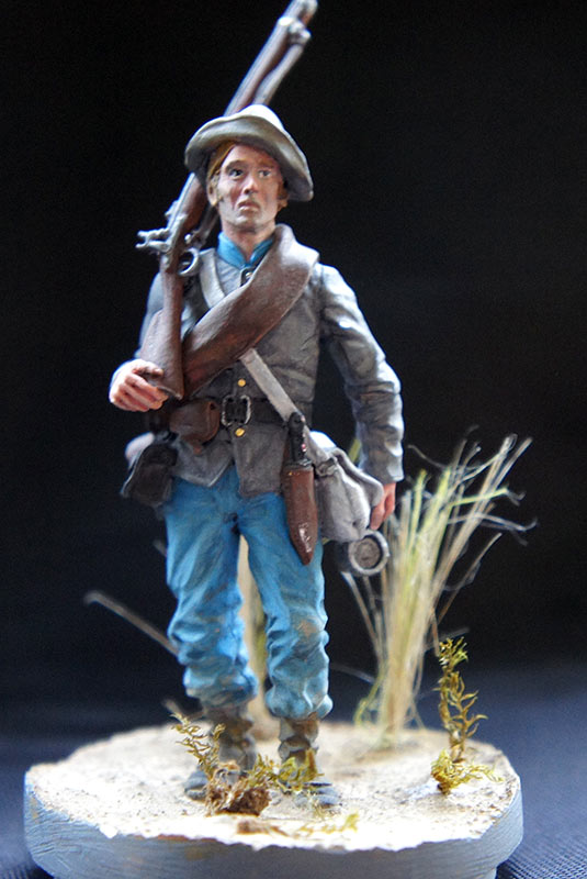 Figures: Confederate soldier, photo #1