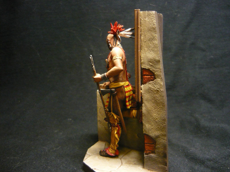 Фигурки: Воин-ирокез, XVIII в., фото #3