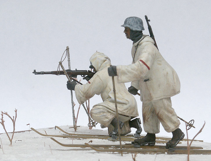 Dioramas and Vignettes: German Ski Troopers, photo #1
