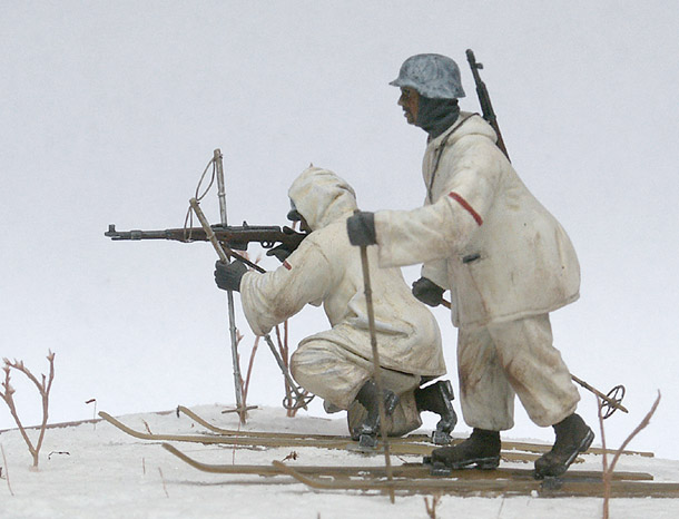 Dioramas and Vignettes: German Ski Troopers