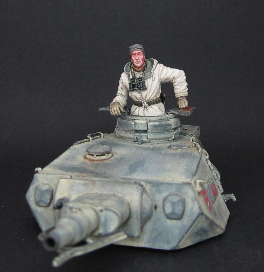 Figures: German tank commander, photo #1