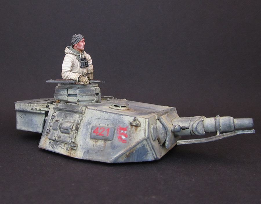 Figures: German tank commander, photo #2