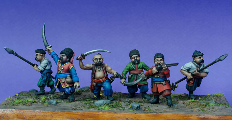 Figures: Ukrainian cossacks, 17th cent., photo #1