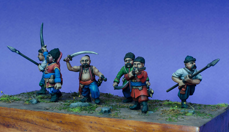 Figures: Ukrainian cossacks, 17th cent., photo #5