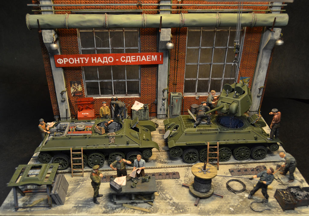 Dioramas and Vignettes: All for front, all for victory! Part 2, photo #2
