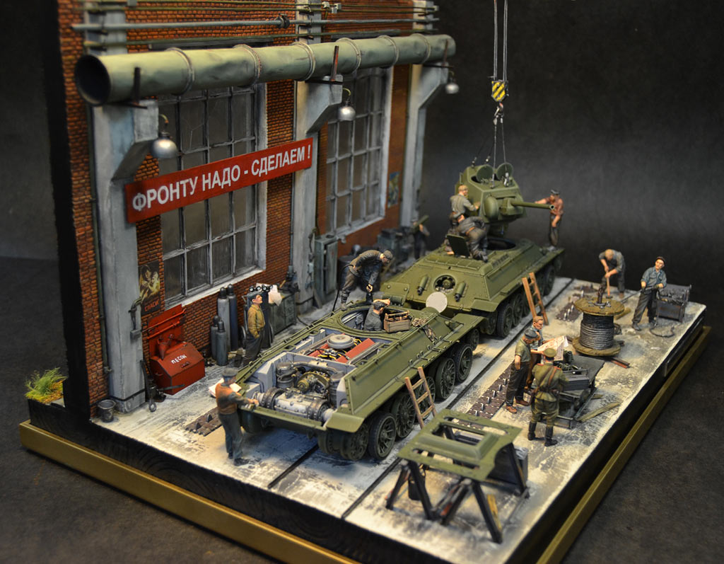 Dioramas and Vignettes: All for front, all for victory! Part 2, photo #8