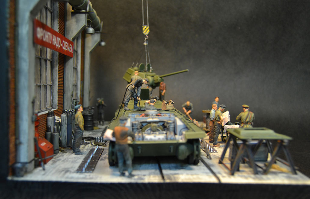 Dioramas and Vignettes: All for front, all for victory! Part 2, photo #9