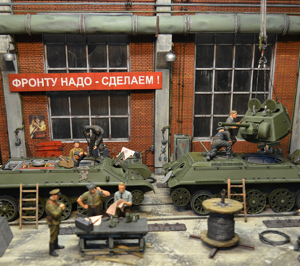 Dioramas and Vignettes: All for front, all for victory! Part 2