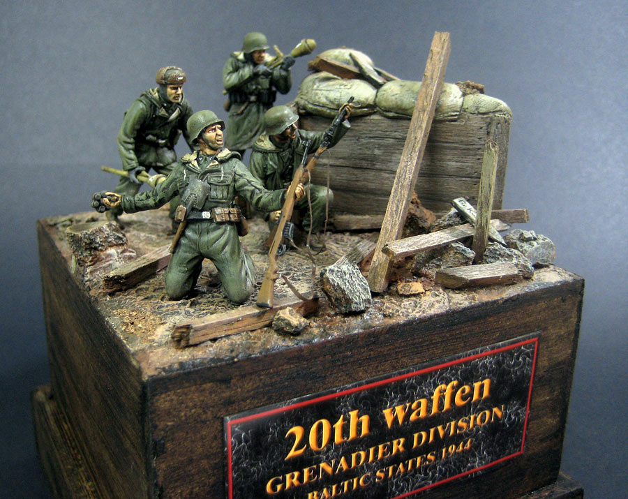 Dioramas and Vignettes: 20th Waffen-SS division, photo #1