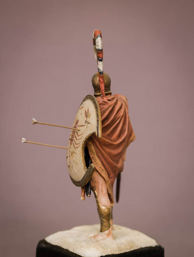 Figures: Greek hoplite, 5th cent. B.C., photo #3