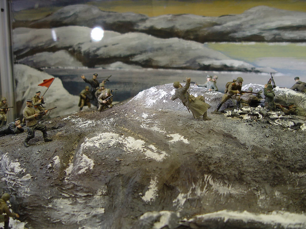 Dioramas and Vignettes: Musta-Tuntouri ridge, 1944, photo #1