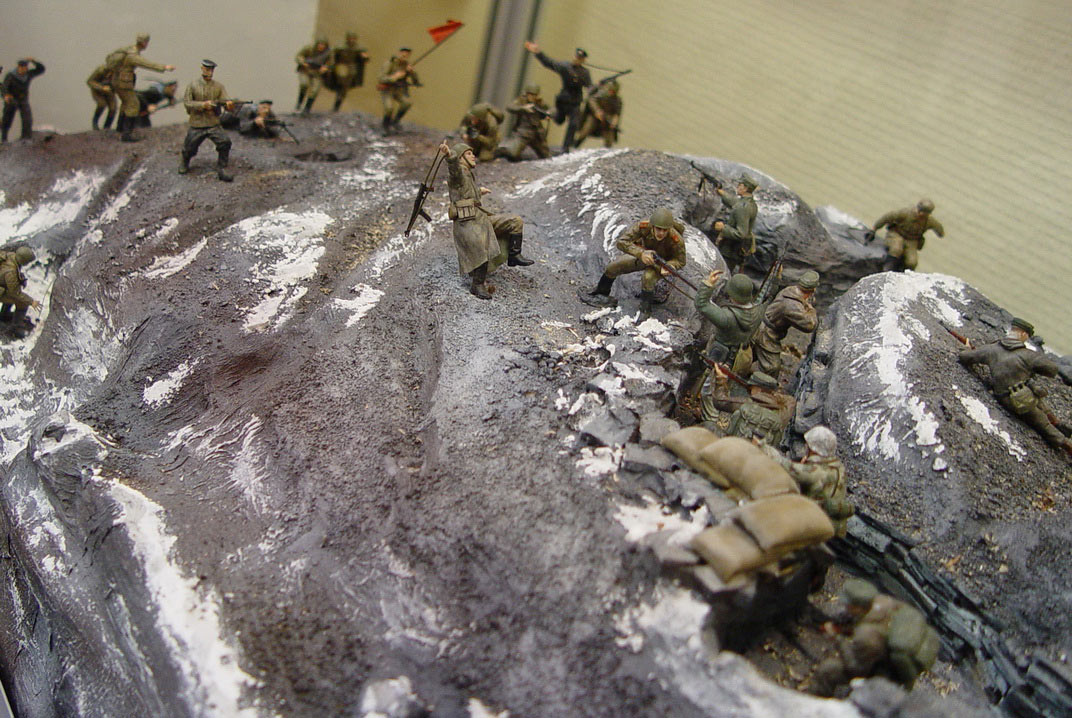 Dioramas and Vignettes: Musta-Tuntouri ridge, 1944, photo #2