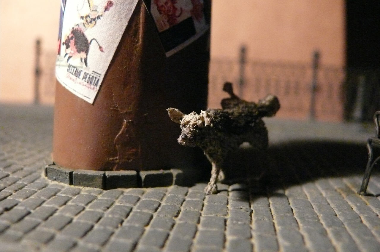 Dioramas and Vignettes: Militia patrol on the streets of Moscow, photo #6