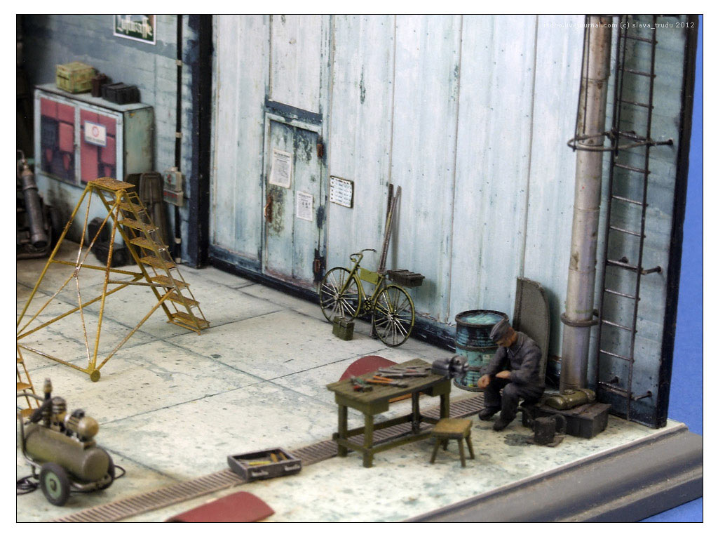 Dioramas and Vignettes: Flugzeugfabrik, 1946, photo #12