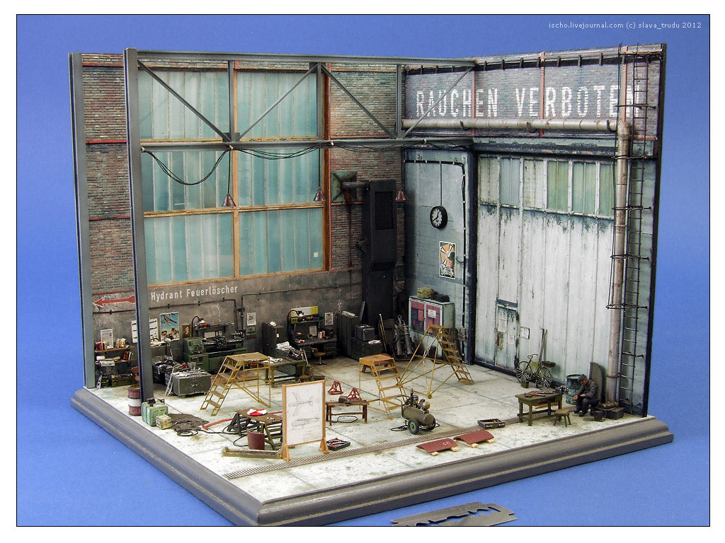 Dioramas and Vignettes: Flugzeugfabrik, 1946, photo #21