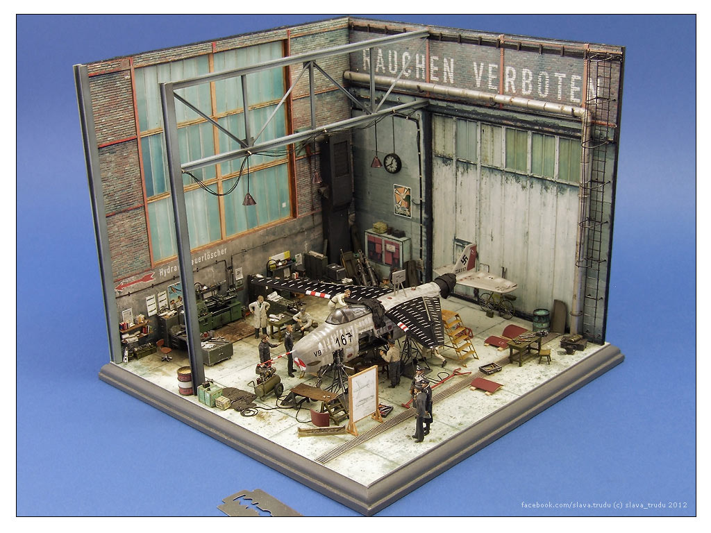 Dioramas and Vignettes: Flugzeugfabrik, 1946, photo #22