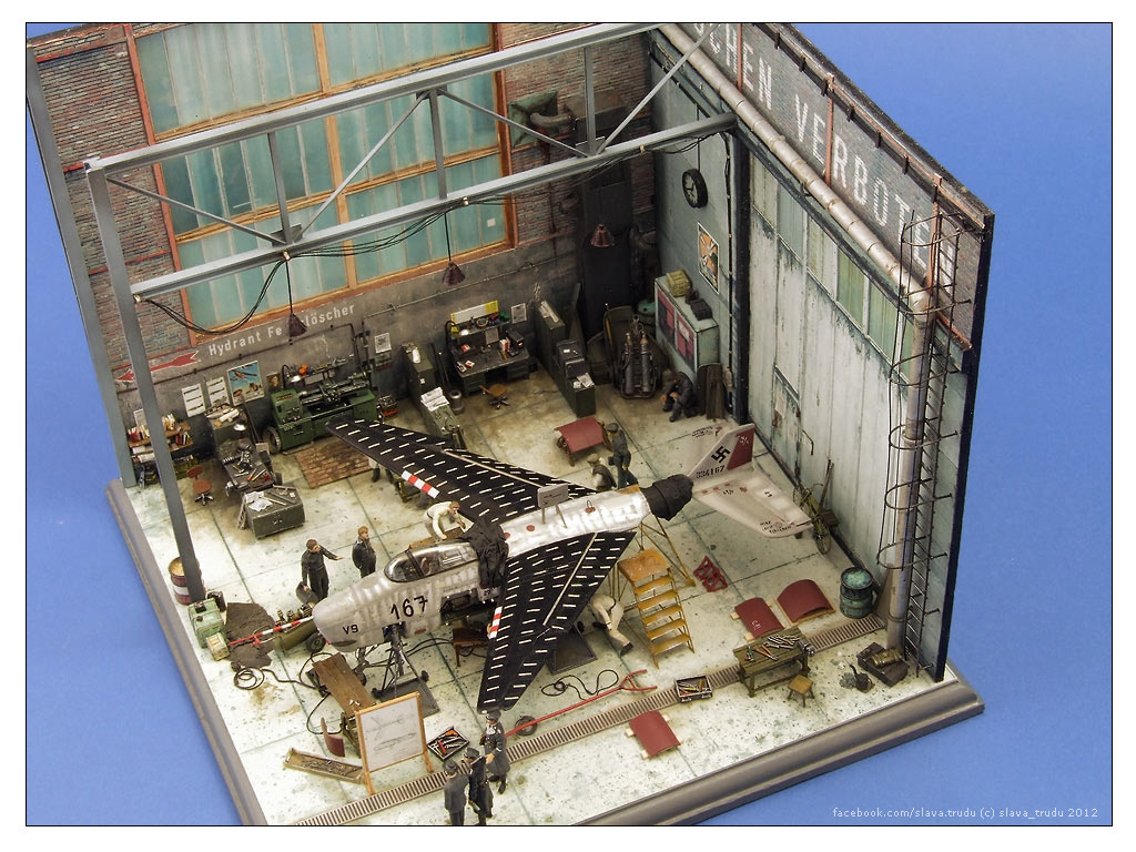 Dioramas and Vignettes: Flugzeugfabrik, 1946, photo #26