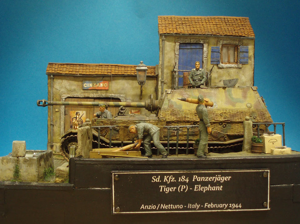 Dioramas and Vignettes: Elefant in Italy, 1944, photo #2