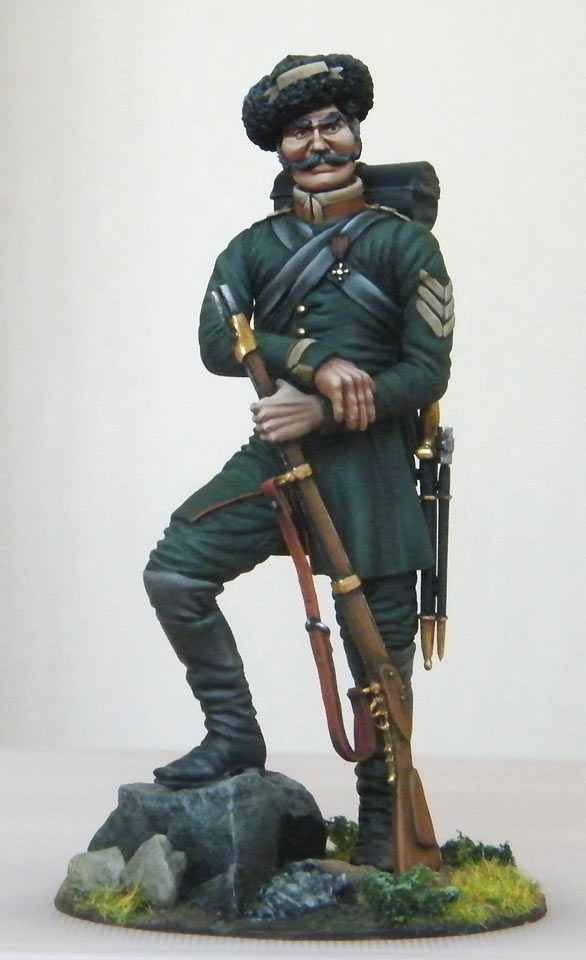 Figures: Feldwebel, Georgian grenadiers, photo #1