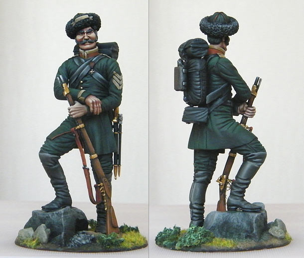 Figures: Feldwebel, Georgian grenadiers