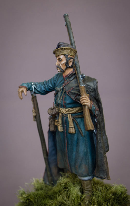 Figures: Enlisted cossack, 17th cent., photo #2