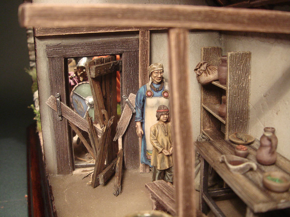 Dioramas and Vignettes: Foray of vikings, IX century, photo #10