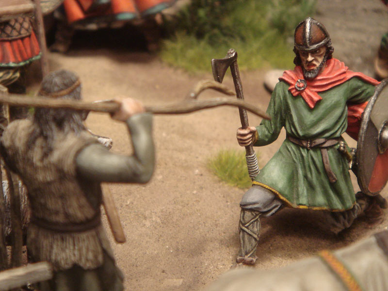 Диорамы и виньетки: Разбойники раннего средневековья (викинги), IХ в., фото #12