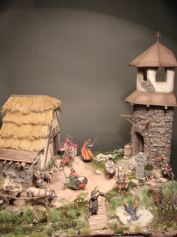 Dioramas and Vignettes: Foray of vikings, IX century, photo #5