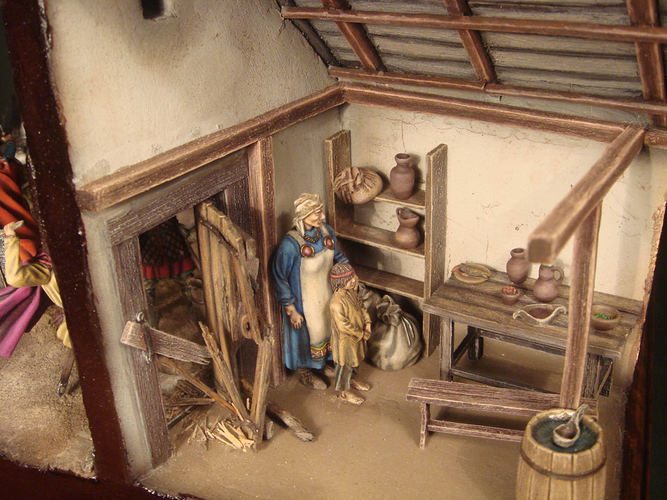Dioramas and Vignettes: Foray of vikings, IX century, photo #9