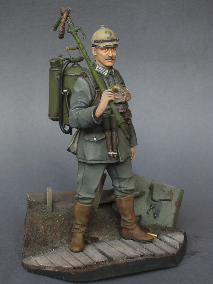 Фигурки: Германский огнеметчик, 1915 г. , фото #3