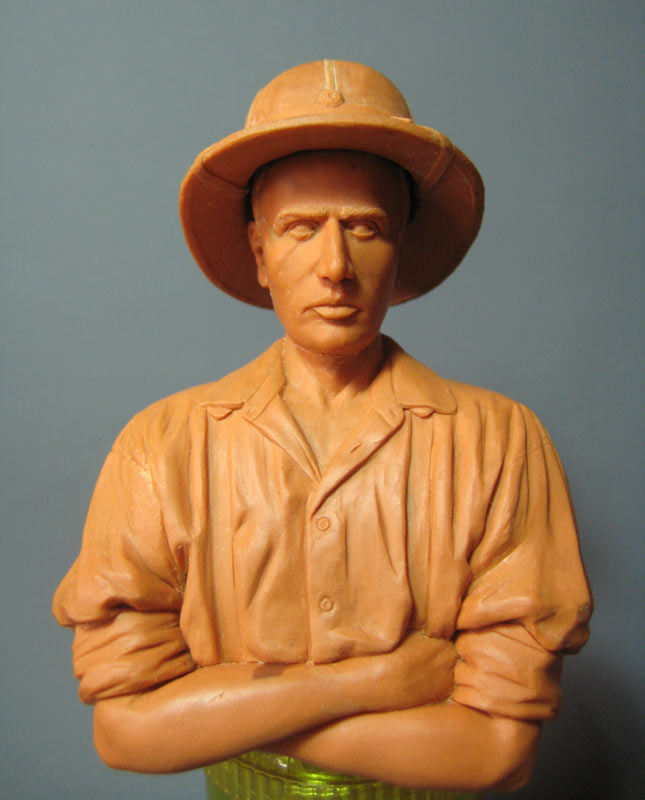 Sculpture: Unter-offizier, German colonial troops, early XX cent., photo #5