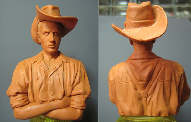 Sculpture: Unter-offizier, German colonial troops, early XX cent.