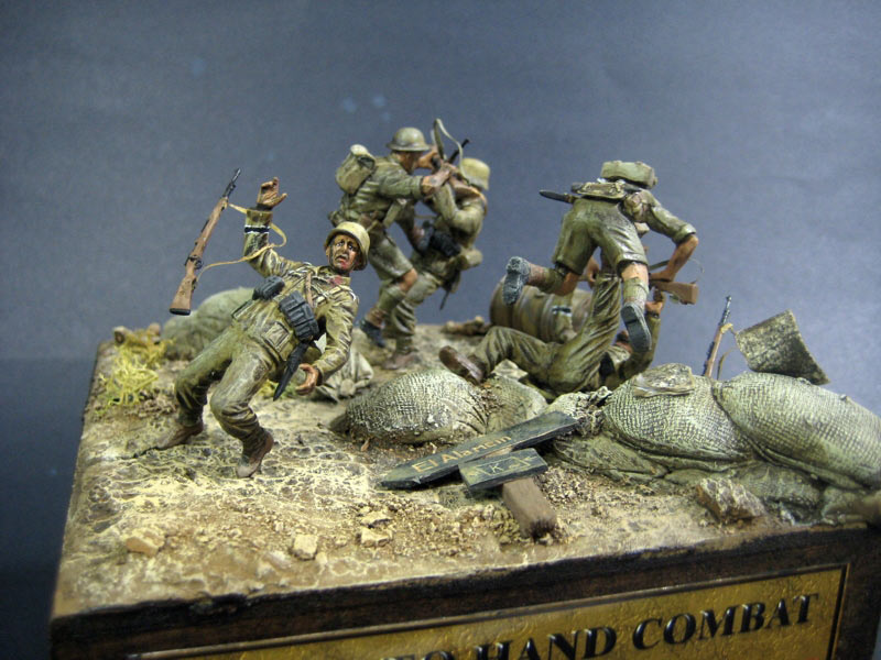 Dioramas and Vignettes: Hand-to-hand fight in the desert, photo #2