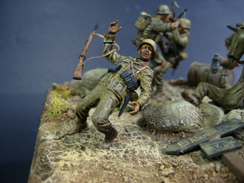 Dioramas and Vignettes: Hand-to-hand fight in the desert, photo #3