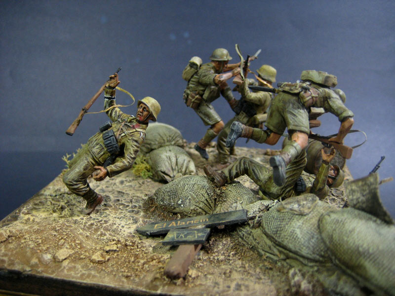 Dioramas and Vignettes: Hand-to-hand fight in the desert, photo #4