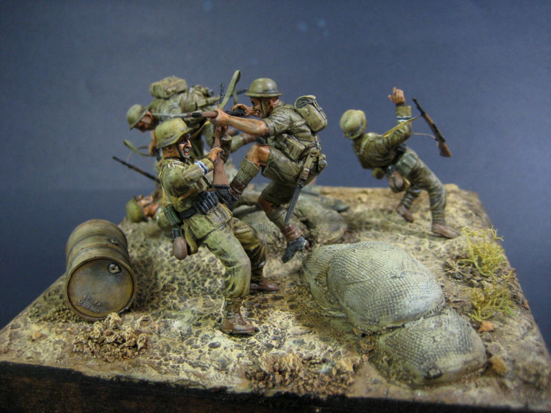 Dioramas and Vignettes: Hand-to-hand fight in the desert, photo #5