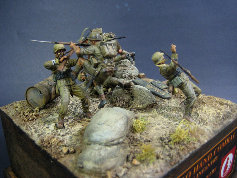 Dioramas and Vignettes: Hand-to-hand fight in the desert, photo #6