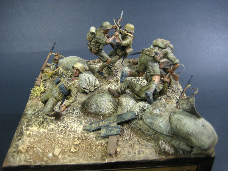 Dioramas and Vignettes: Hand-to-hand fight in the desert, photo #8