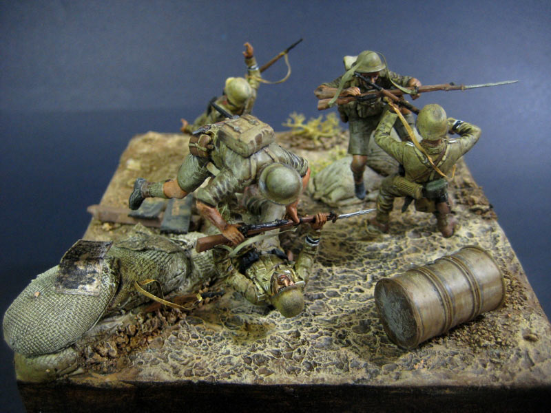 Dioramas and Vignettes: Hand-to-hand fight in the desert, photo #9