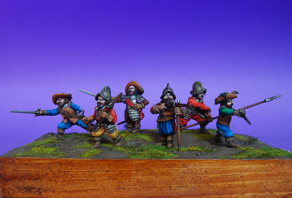 Figures: Spanish infantry, 17th cent., photo #1