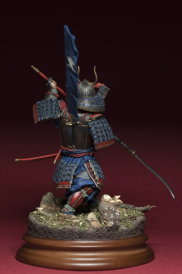 Figures: Samurai with naginata, photo #5