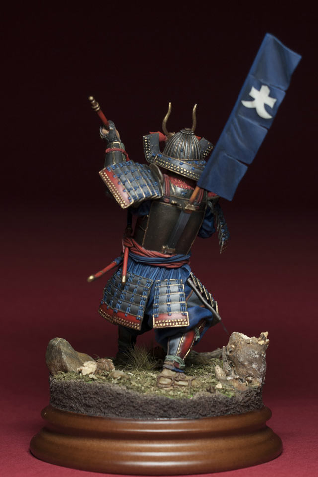 Figures: Samurai with naginata, photo #6
