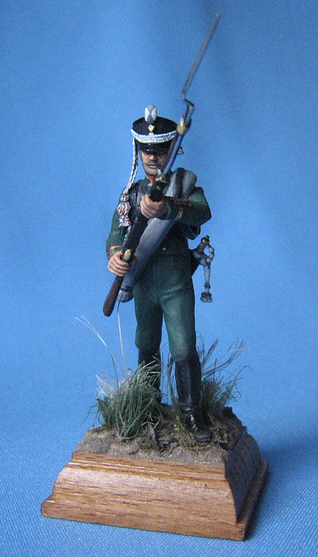Figures: Chasseur, 41th infantry regt., Russian army, 1812, photo #1