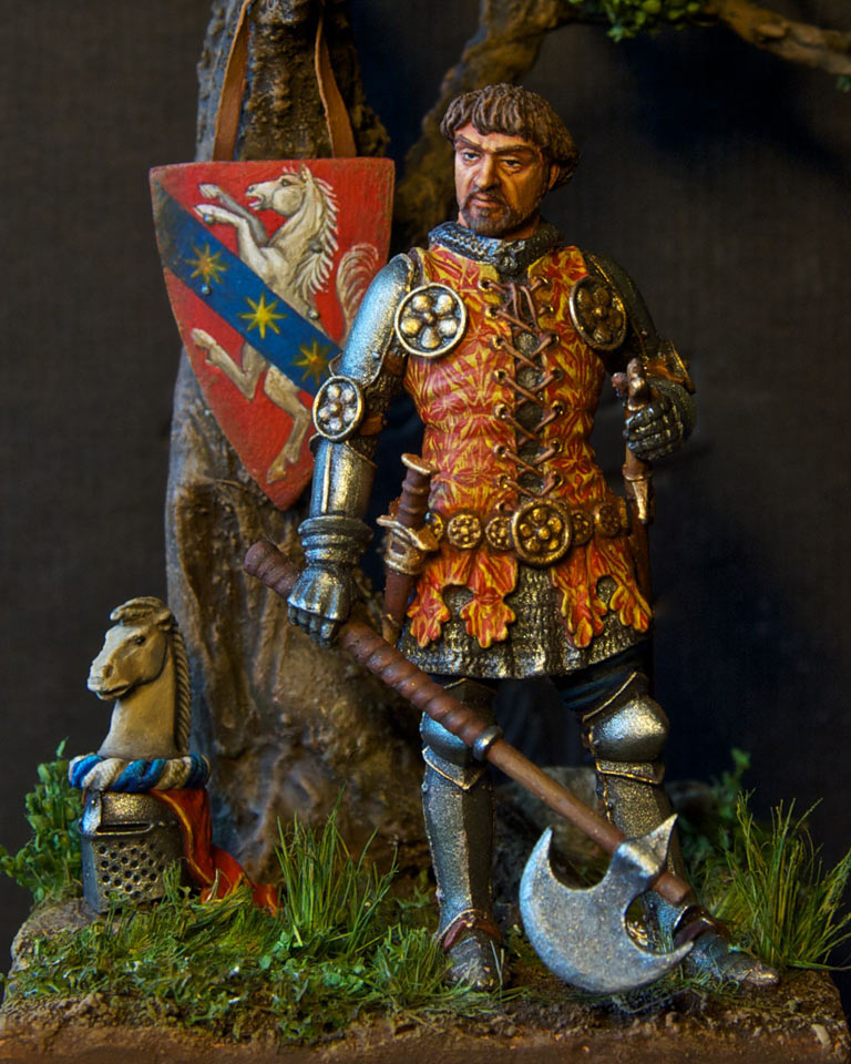 Figures: Italian knight, 14th cent., photo #6