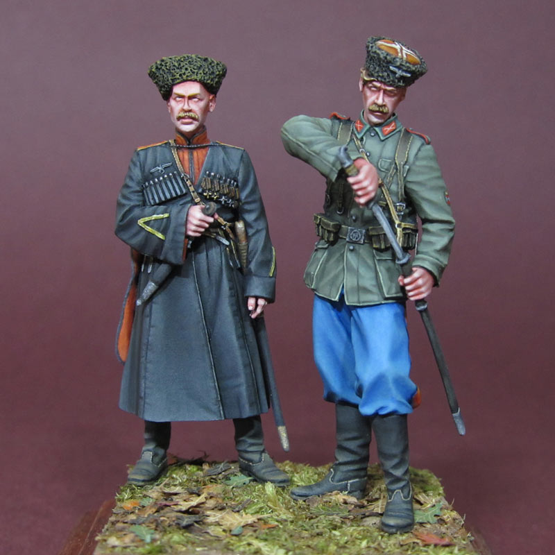 Figures: German Cossacks, WW2, photo #1