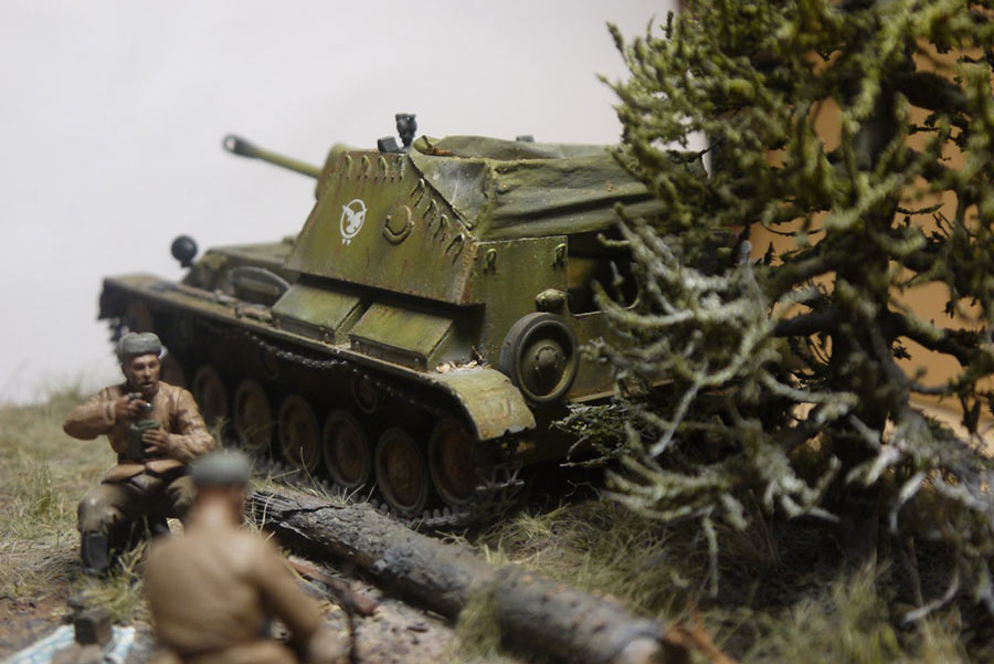 Dioramas and Vignettes: Soldiers at rest, photo #11